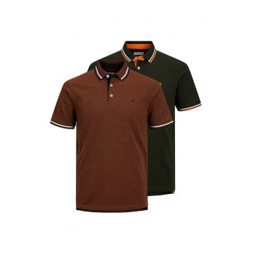 Set de tricouri polo slim fit Paul - 2 piese