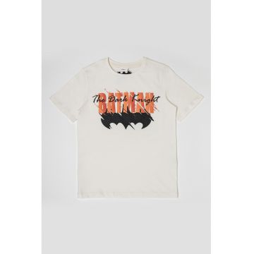 Tricou de bumbac cu imprimeu Batman