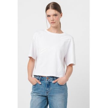 Tricou lejer crop