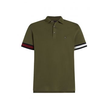 Tricou polo din amestec de bumbac organic