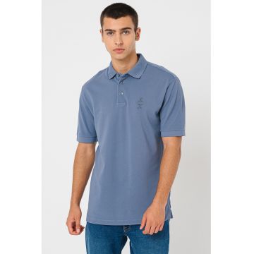 Tricou polo cu logo brodat