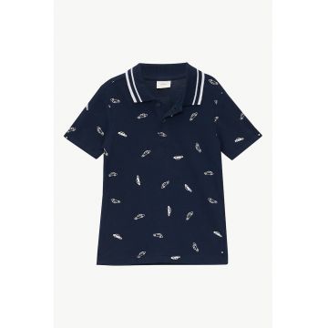 Tricou polo de bumbac