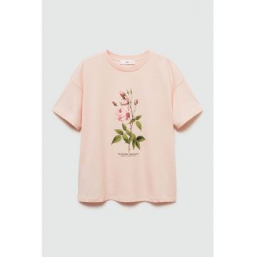 Tricou cu imprimeu floral