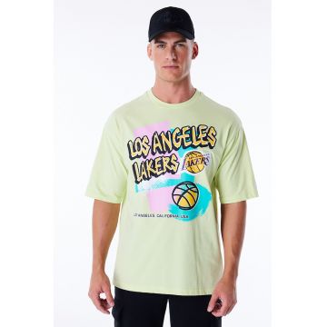 Tricou cu imprimeu LA Lakers Retro