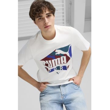 Tricou de bumbac cu logo