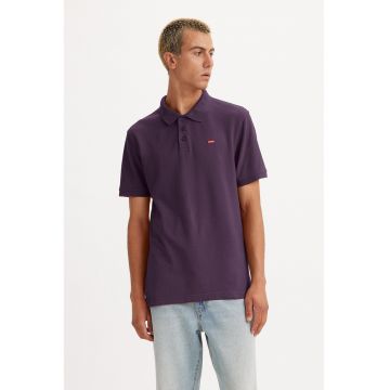 Tricou polo din bumbac pique