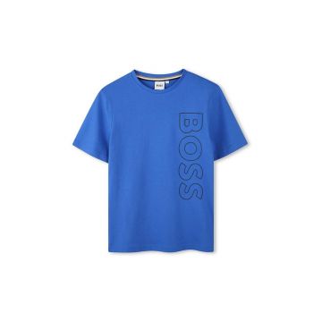 BOSS tricou de bumbac pentru copii cu imprimeu, J51206