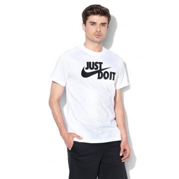 Tricou de bumbac cu logo Swoosh