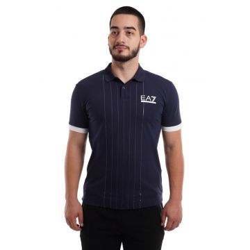 Tricou polo Golf Club M Polo PQ ST Stripes 3DPF26PJ04Z01554