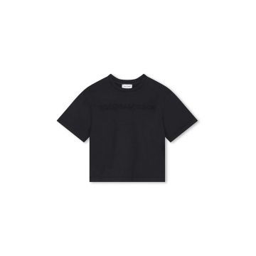 Marc Jacobs tricou de bumbac pentru copii culoarea negru, cu imprimeu, W60305