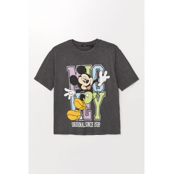 Tricou cu imprimeu cu Mickey Mouse