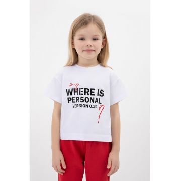 Tricou cu imprimeu text