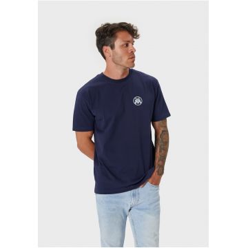 Tricou de bumbac cu imprimeu discret 173149