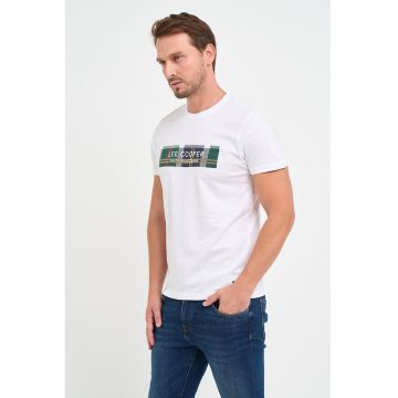 Tricou de bumbac cu imprimeu logo