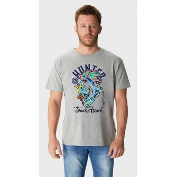 Tricou lejer de bumbac cu imprimeu