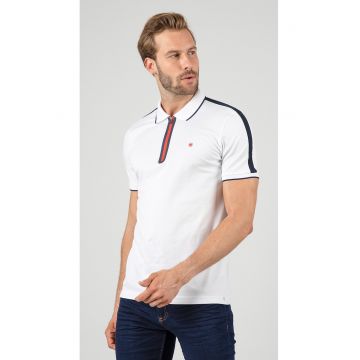 Tricou polo slim fit