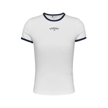 Tricou slim fit cu logo