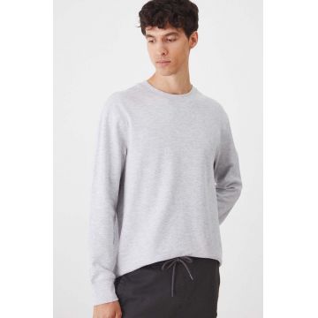 Medicine longsleeve barbati, culoarea gri, melanj