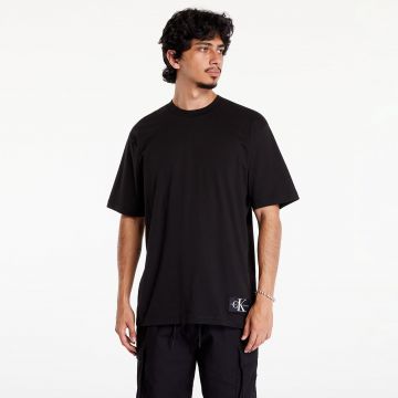 Tricou Calvin Klein Jeans Badge Relaxed Tee Black