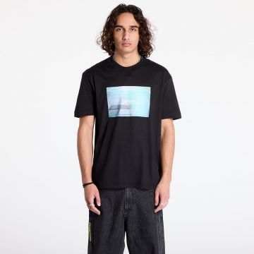 Tricou Calvin Klein Jeans Basketball Court Graphic Tee Black