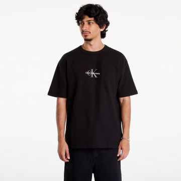 Tricou Calvin Klein Jeans City Grid Short Sleeve Tee Black