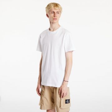 Tricou Calvin Klein Jeans Euphoric Monologo Tee Bright White