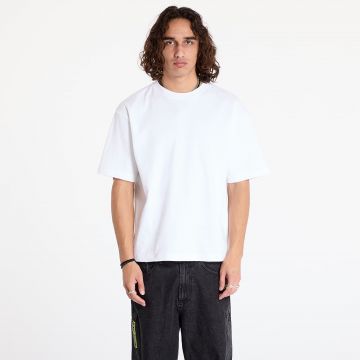 Tricou Calvin Klein Jeans Slub Rib Tee White