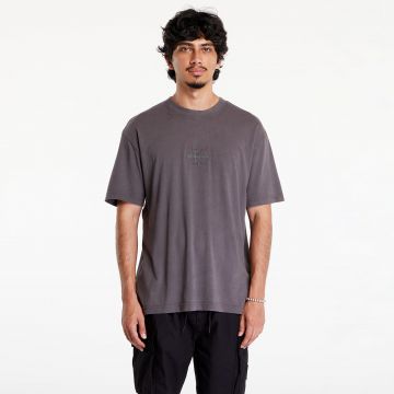 Tricou Calvin Klein Jeans Washed Monologo Short Sleeve Tee Gray