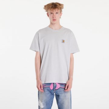 Tricou Carhartt WIP Nelson Short Sleeve T-Shirt UNISEX Sonic Silver