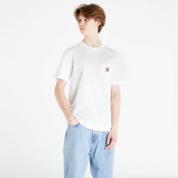 Tricou Carhartt WIP Pocket Short Sleeve T-Shirt UNISEX White