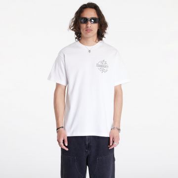 Tricou Carhartt WIP S/S Ablaze T-Shirt UNISEX White/ Black