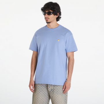 Tricou Carhartt WIP S/S Chase T-Shirt UNISEX Charm Blue/ Gold