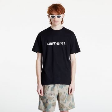 Tricou Carhartt WIP S/S Script T-Shirt Black/ White