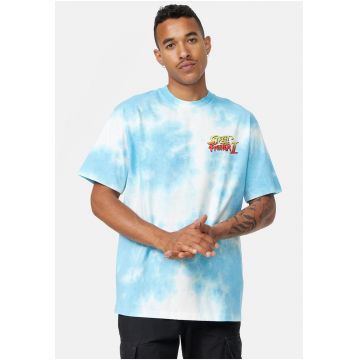 Tricou cu imprimeu foto si tie-dye Street Fighter 4485