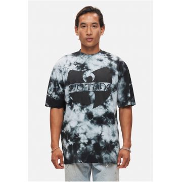 Tricou cu imprimeu tie-dye Wu-Tang