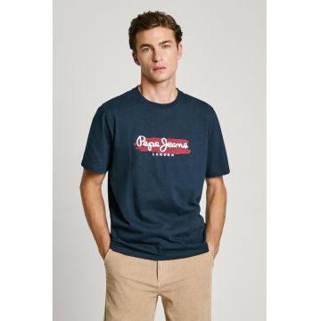 Tricou de bumbac cu imprimeu logo