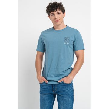 Tricou de bumbac cu logo