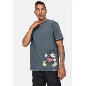 Tricou lejer de bumbac organic cu Mickey Mouse