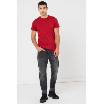 Tricou slim fit de bumbac