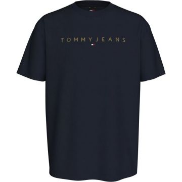 Tricou Tommy Hilfiger TJM REG GOLD LINEAR LOGOTEE EXT