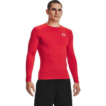 Tricou Under Armour Hg Armour Comp Ls Red