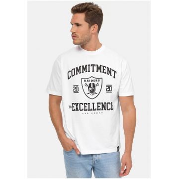 Tricou unisex relaxed fit NFL Raiders Commitment To Excellence 6285