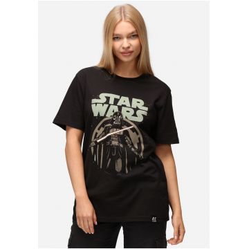 Tricou unisex Star Wars Dart Vader Lightsaber 7575