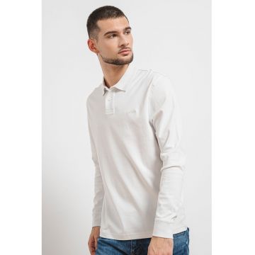 Bluza polo de bumbac Pe_Interlock