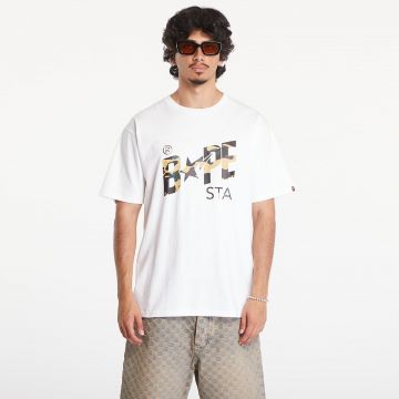 Tricou A BATHING APE 1St Camo Bape Sta Short Sleeve Tee White