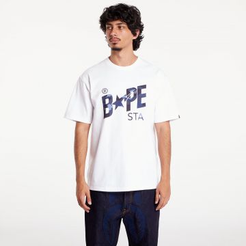 Tricou A BATHING APE Color Camo Bape Sta Logo Tee White