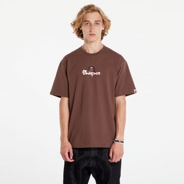 Tricou A BATHING APE Color Camo Mad Ape Tee Brown