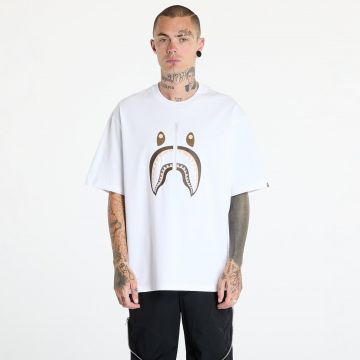 Tricou A BATHING APE Shark Tee White