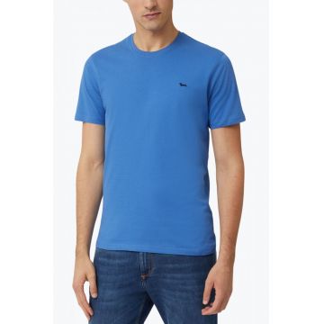 Tricou barbati Narrow fit din bumbac - logo blueest