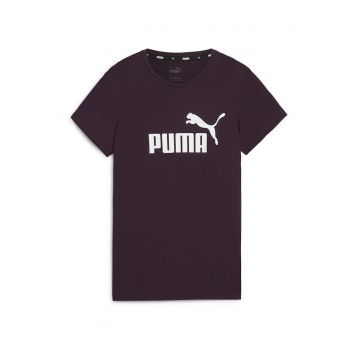 Tricou din bumbac cu imprimeu logo Essentials